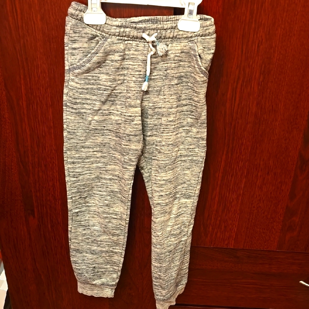 Cat & Jack Gray Jogger Sweatpants with Elastic Waistband